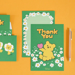 Jelly Bear - Shape Letter - 02 Thank You