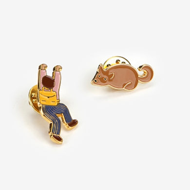 Enamel Pin Set - Over the Wall