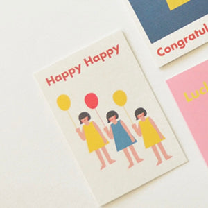 Happy Happy Balloon Card