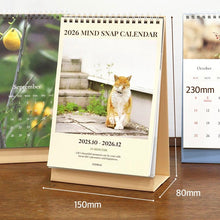 Load image into Gallery viewer, 2026 Mind Snap A5 Desk Calendar
