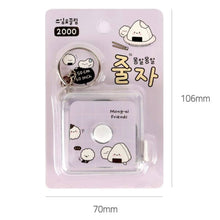 Load image into Gallery viewer, MongalMongal Tape Measure Keychain
