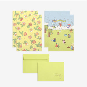 Daily Letter (Jelly Bear) - Garden