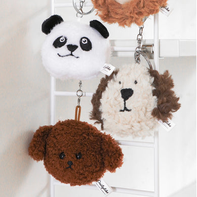 Fluffy Animal Keyring