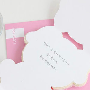 Fluffy Puppy - Greeting Card