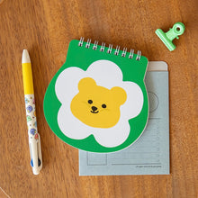 Load image into Gallery viewer, Jelly Bear Shape Note - Jelly Flower