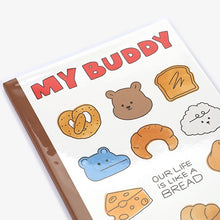 Load image into Gallery viewer, My Buddy B6 Cover Note - Bread (Blank)