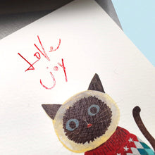 Load image into Gallery viewer, Love Joy Cat Card