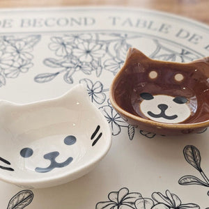 Animal Face Dish