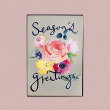 Load image into Gallery viewer, Floral Season&#39;s Greetings Card