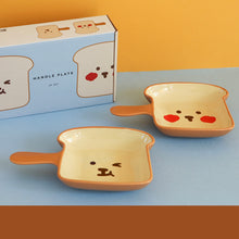 Load image into Gallery viewer, Handle Plate 2P Set -  02 Bread Dong Gu