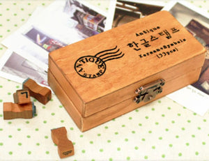 Korean Letters and Symbols Stamp Set