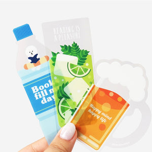 Free Line Transparent Bookmark