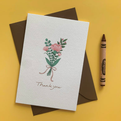 Bouquet - Illustration Card
