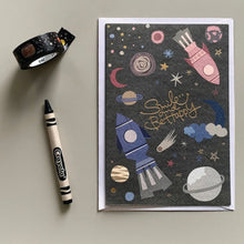 Load image into Gallery viewer, Spaceship - Greeting Card