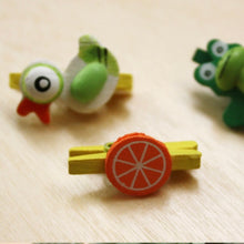 Load image into Gallery viewer, Wood Pinch Set - Froggy Friends