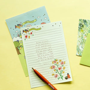 Daily Letter (Jelly Bear) - Garden