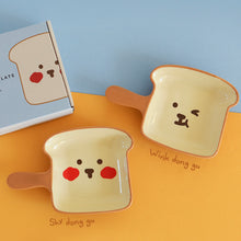Load image into Gallery viewer, Handle Plate 2P Set -  02 Bread Dong Gu