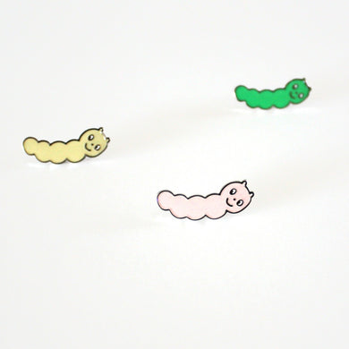 Hidden Forest Larva - Enamel Pin