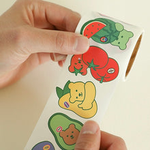 Load image into Gallery viewer, Jelly Bear Roll Sticker - Fruit