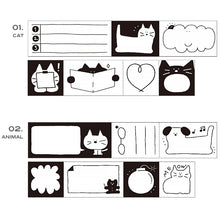 Load image into Gallery viewer, Doodle Sticky Memo Roll