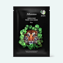 Load image into Gallery viewer, JMSolution - Green Dear Tiger Cica Mask Pure
