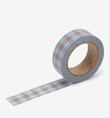 Vintage Check Washi Tape - 160