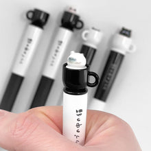 Load image into Gallery viewer, Spinning Cat Cup Gel Pen