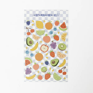 Fruit Sticker Sheet - AmandaRachLee