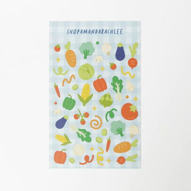 Veggie Sticker Sheet - AmandaRachLee