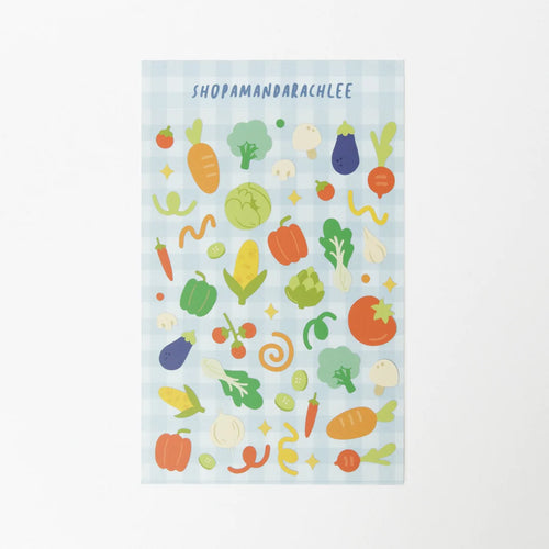 Veggie Sticker Sheet - AmandaRachLee