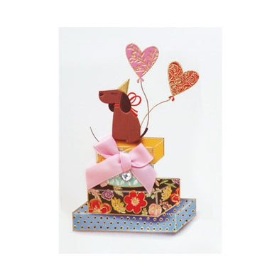 Elegant Puppy Gifts - Greeting Card