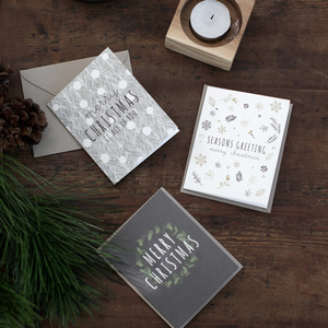 Leaf - Christmas Card Set