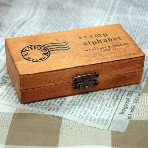 Lower Case Alphabet and Symbol Stamp Set
