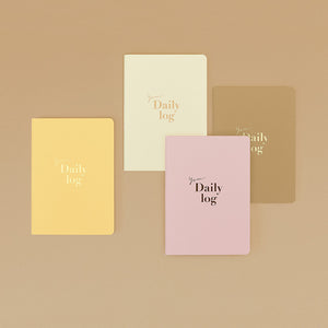 Your Daily Log - 6 Month Daily Planner (Undated)