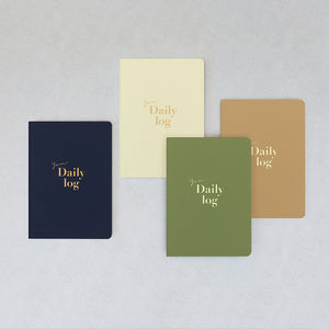 Your Daily Log - 6 Month Daily Undated Planner