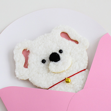 Load image into Gallery viewer, Fluffy Puppy - Greeting Card
