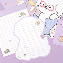 Load image into Gallery viewer, E-Rinubgae Puppy Stationery Set