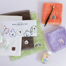 Load image into Gallery viewer, Drawing Animal Towel Set