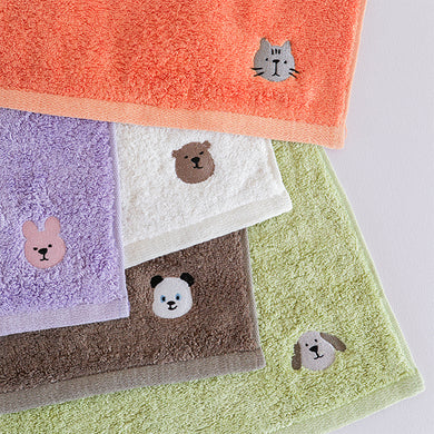 Drawing Animal Towel Set