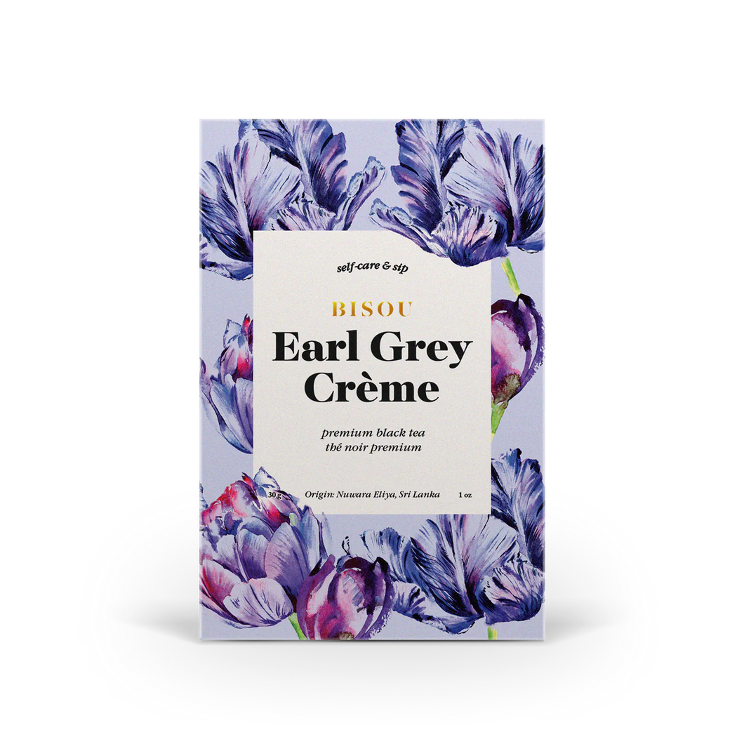 Earl Grey Crème - Premium Black Tea - Bisou Bar