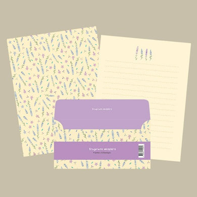 Fragrant Whispers Lavender Letter Set
