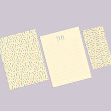 Load image into Gallery viewer, Fragrant Whispers Lavender Letter Set