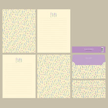 Load image into Gallery viewer, Fragrant Whispers Lavender Letter Set