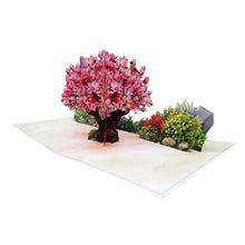 Load image into Gallery viewer, Magnolia Tree - Pop Up Card