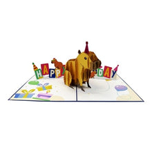 Load image into Gallery viewer, Capybara Birthday - Pop Up Card