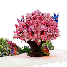 Load image into Gallery viewer, Magnolia Tree - Pop Up Card