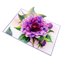 Load image into Gallery viewer, Purple Larkspur - Pop Up Card