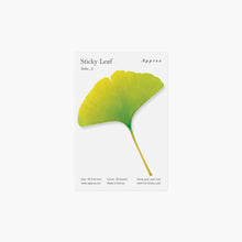 Load image into Gallery viewer, Sticky Leaf - Memo Notes - Ginkgo (Medium)