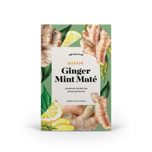 Load image into Gallery viewer, Ginger Mint Maté - Premium Herbal Tea - Bisou Bar