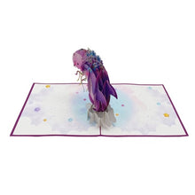 Load image into Gallery viewer, Purple Dolphin - Pop Up Card